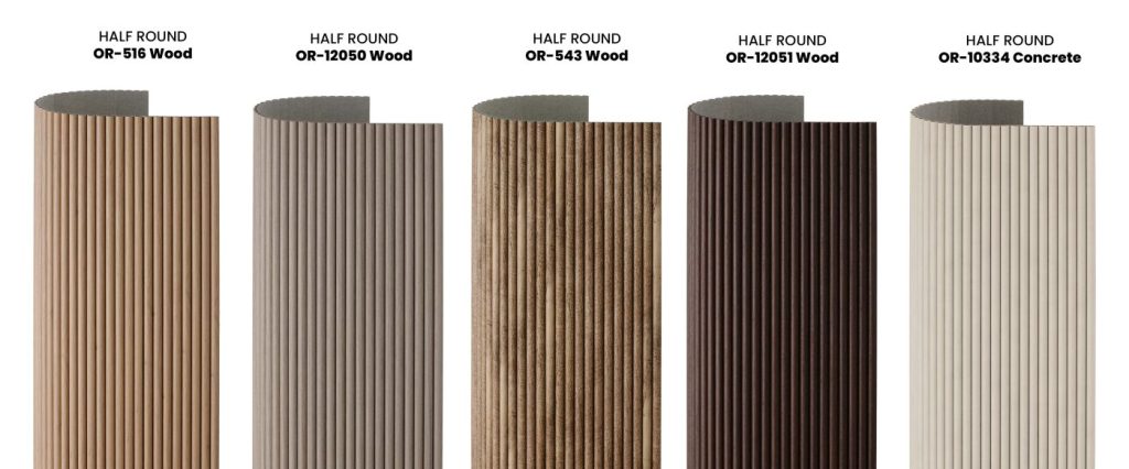 kode dan warna aica r half round