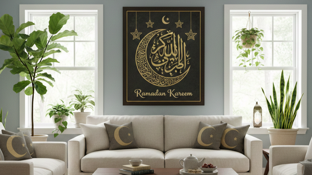 tanaman-indoor-dengan-dekorasi-ramadhan